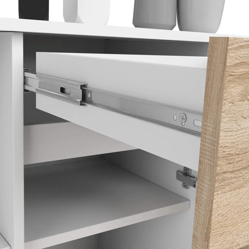 Тумба Akord B-17 120cm (Sonoma/White)