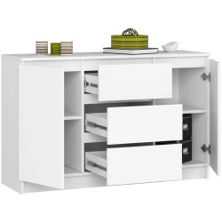 Тумба Akord K016 2D 3SZ (White) Thumb