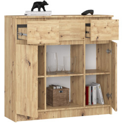 Тумба Akord K100 2D 3SZ 1P (Artisan Oak) Thumb