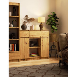 Tumba Akord K100 2D 3SZ 1P (Artisan Oak)