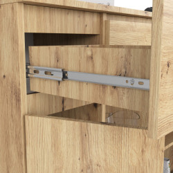 Тумба Akord K100 2D 3SZ 1P (Artisan Oak) Thumb