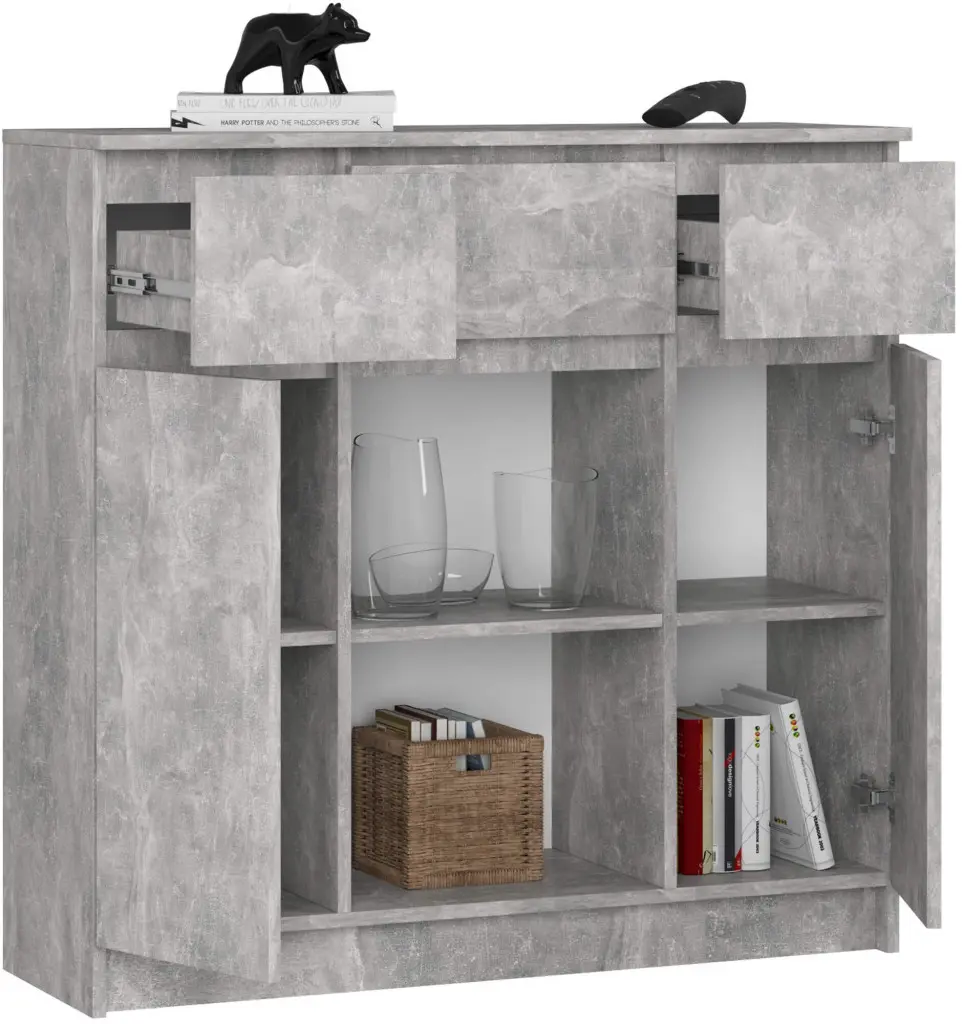 Tumba Akord K100 2D 3SZ 1P (Concrete)