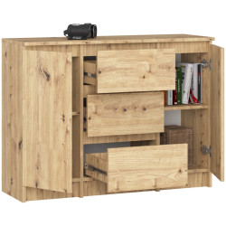 Tumba Akord K100 2D 3SZ (Artisan Oak) Thumb