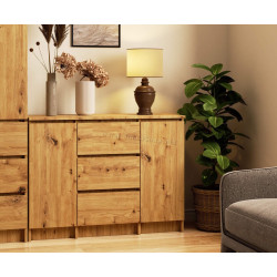 Tumba Akord K100 2D 3SZ (Artisan Oak)