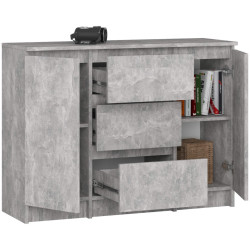 Tumba Akord K100 2D 3SZ (Concrete) Thumb