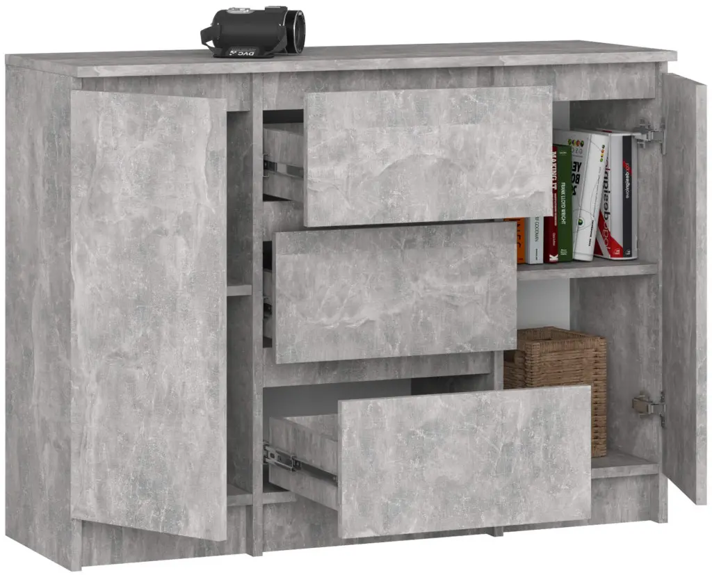 Tumba Akord K100 2D 3SZ (Concrete)