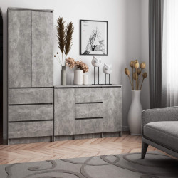 Tumba Akord K100 2D 3SZ (Concrete) Thumb