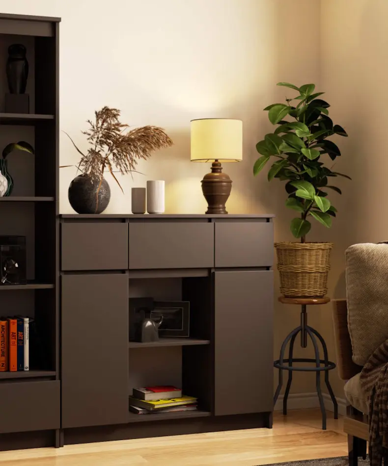 Tumba Akord K100 2D 3SZ 1P (Graphite Grey)