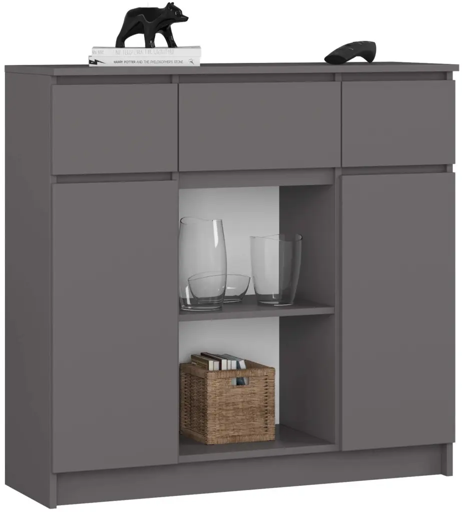 Tumba Akord K100 2D 3SZ 1P (Graphite Grey)