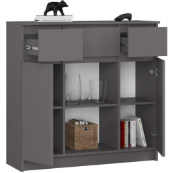 Tumba Akord K100 2D 3SZ 1P (Graphite Grey) Thumb