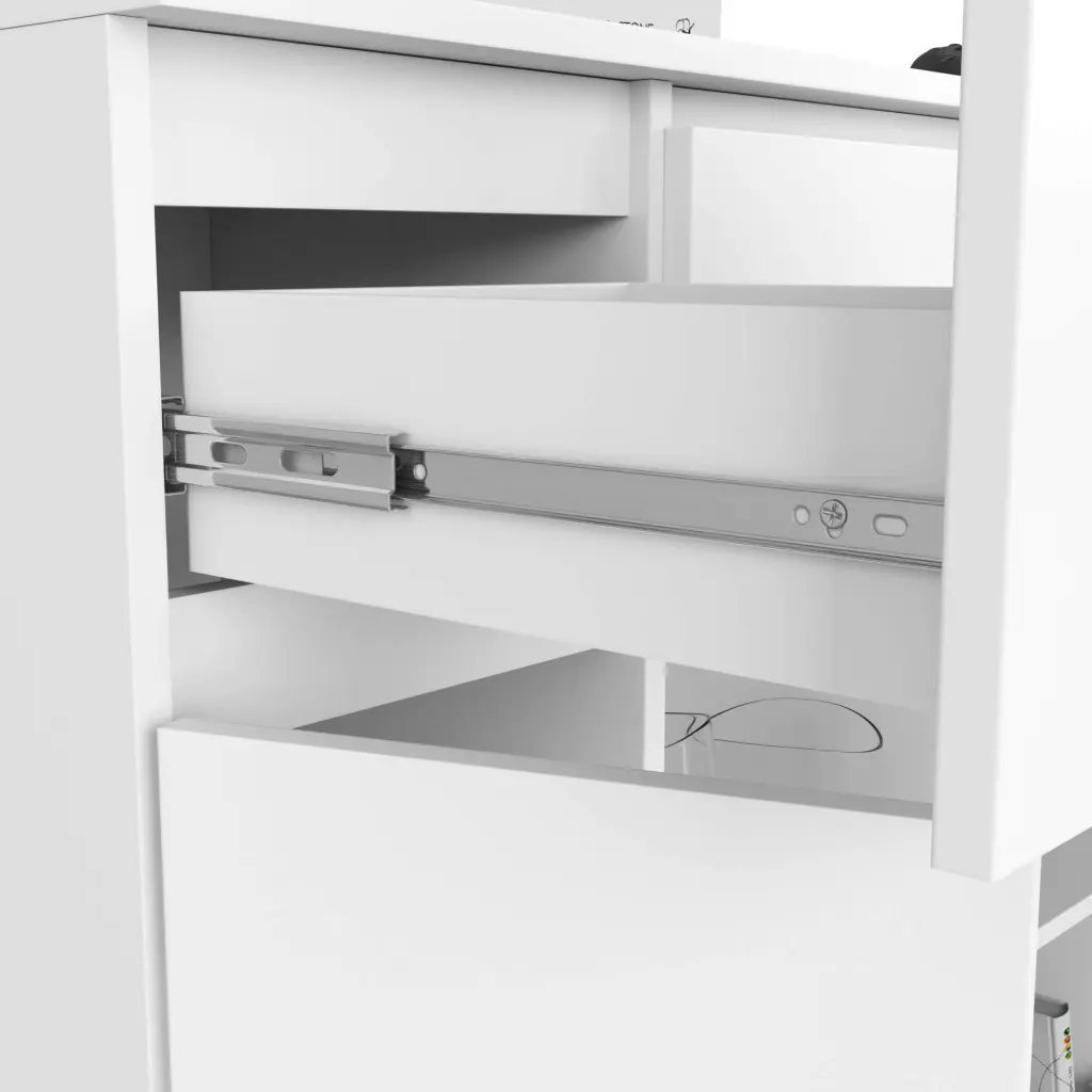 Тумба Akord K100 2D 3SZ 1P (White)