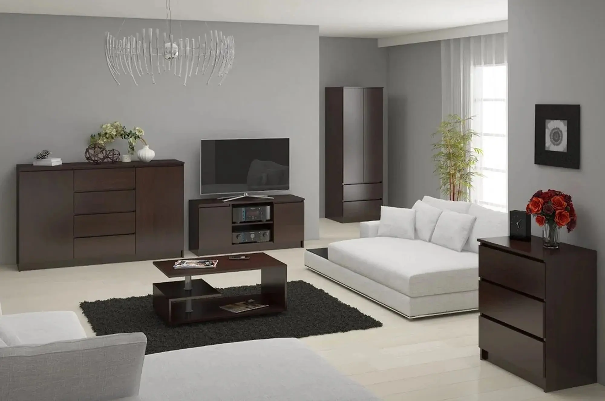 Tumba Akord K140 2D 4SZ (Wenge)