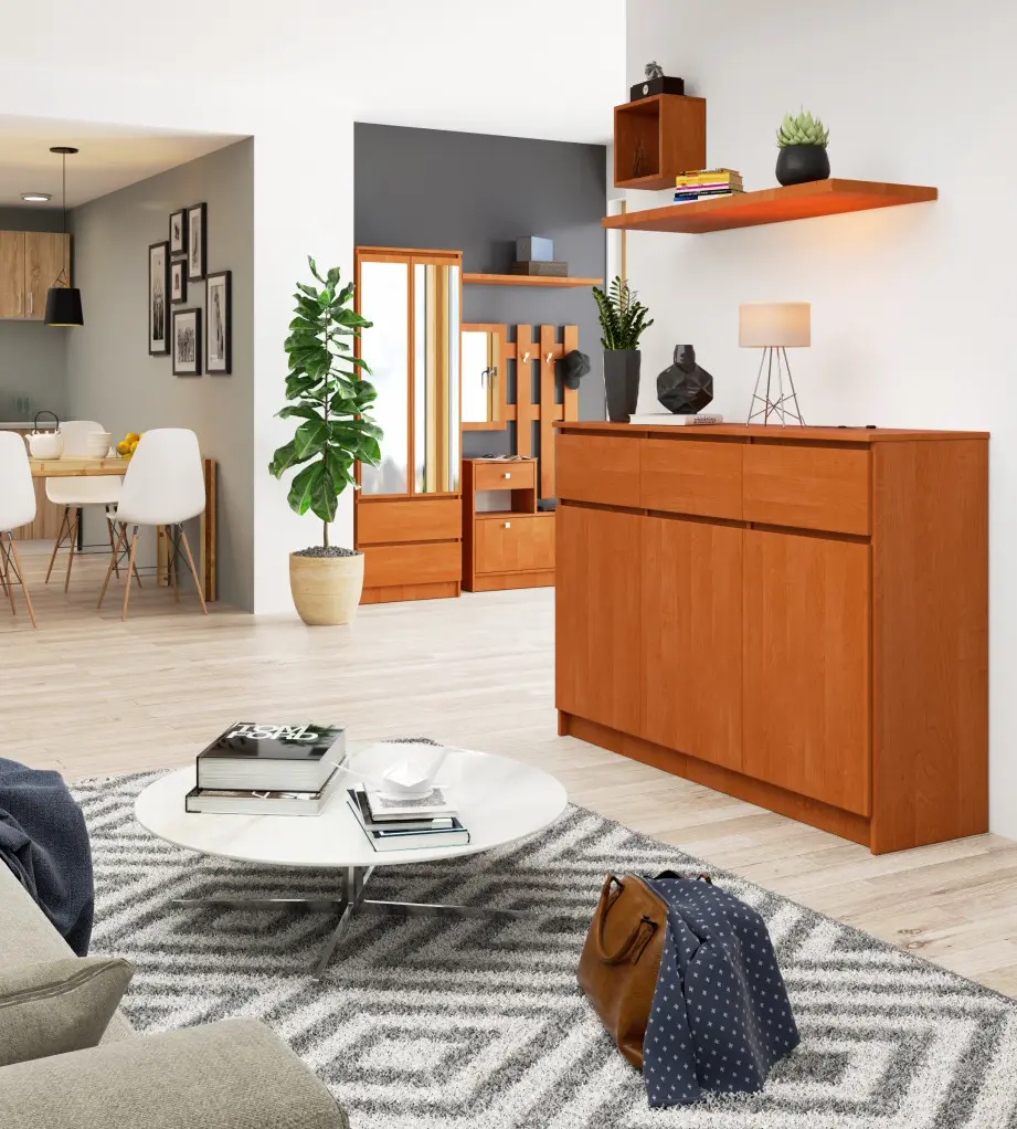 Тумба Akord K140 3D 3SZ (Alder)