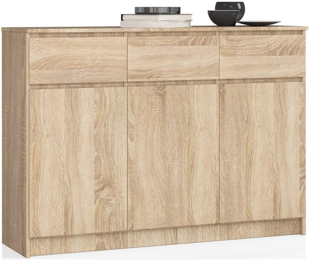 Tumba Akord K140 3D 3SZ (Sonoma Oak)