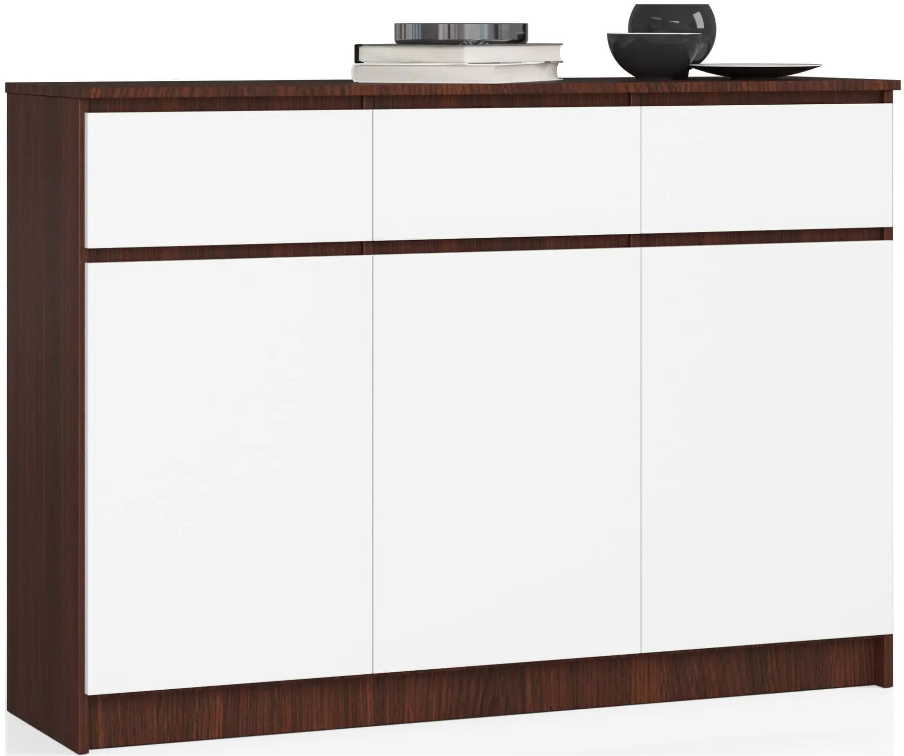 Tumba Akord K140 3D 3SZ (Wenge/White) - 5