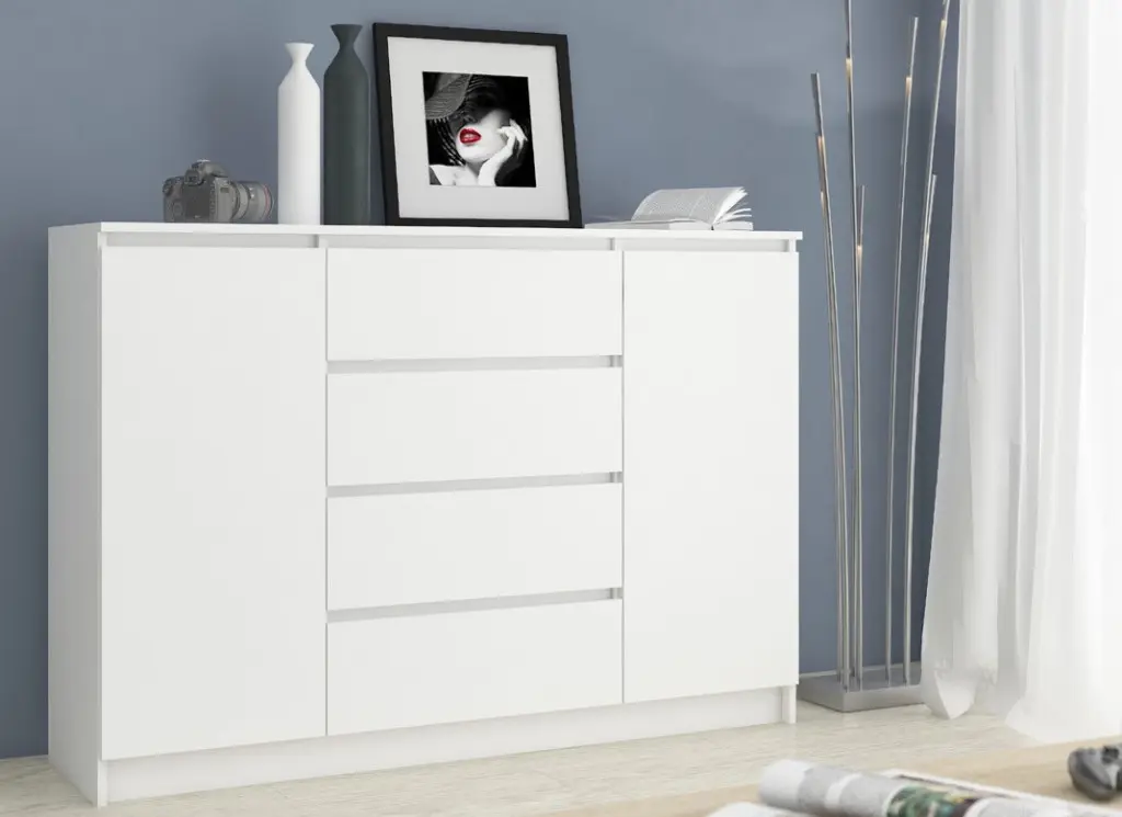 Тумба Akord K160 2D 4SZ (White)