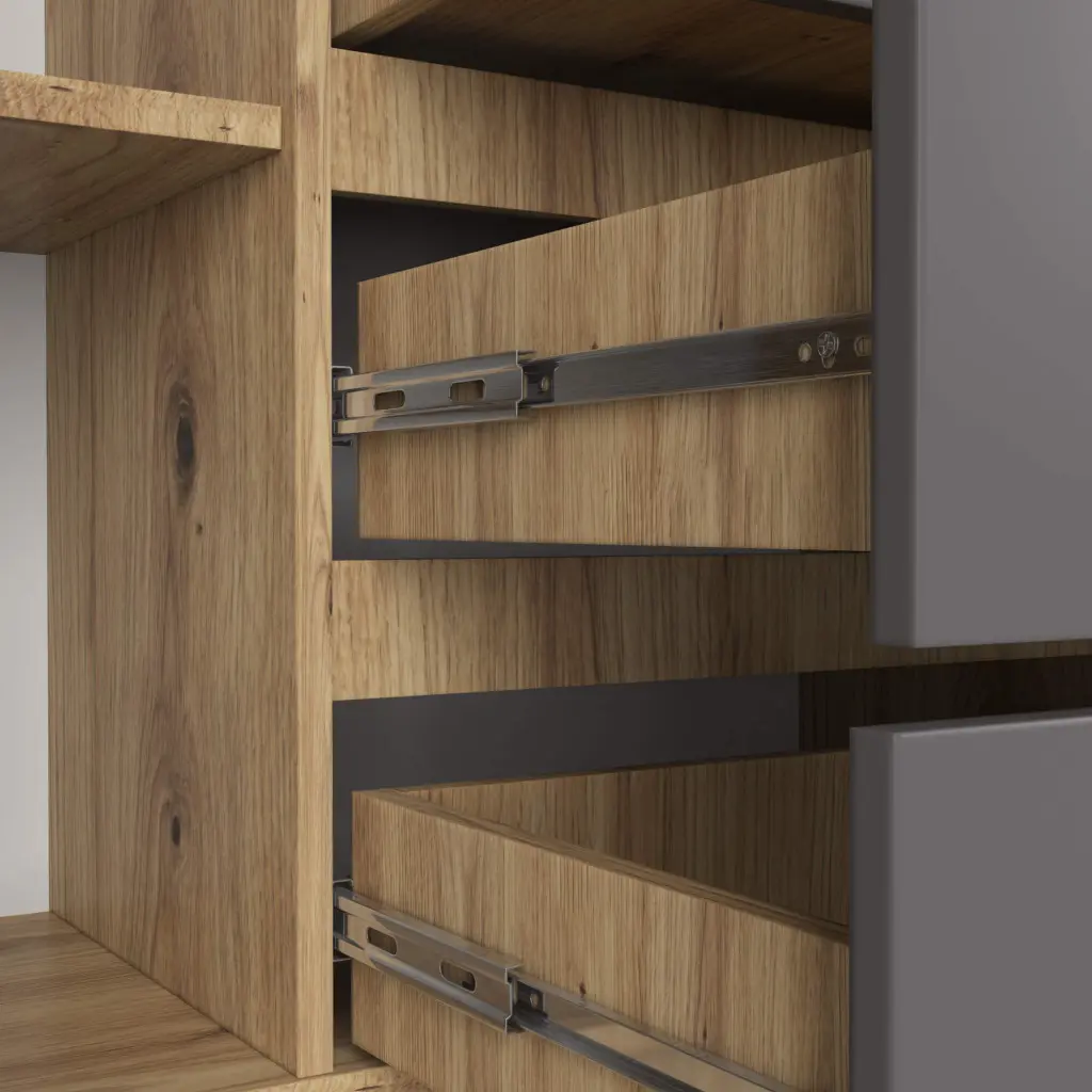 Tumba Akord K160 2D4SZ (Artisan Oak/Graphite Gray)