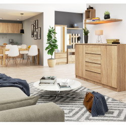 Tumba Akord K160 2D4SZ (Sonoma Oak) Thumb