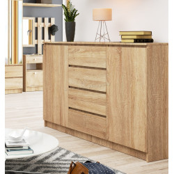 Tumba Akord K160 2D4SZ (Sonoma Oak)