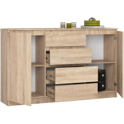 Tumba Akord K160 2D4SZ (Sonoma Oak) Thumb