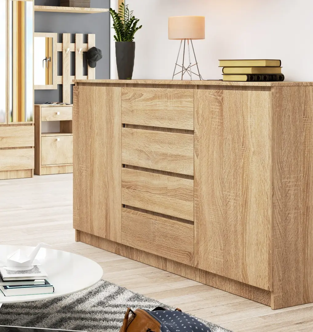 Tumba Akord K160 2D4SZ (Sonoma Oak)