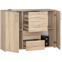 Tumba Akord K45 110cm (Sonoma Oak) Thumb