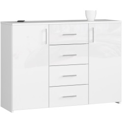 Тумба Akord K45 110см (White Glossy) Thumb