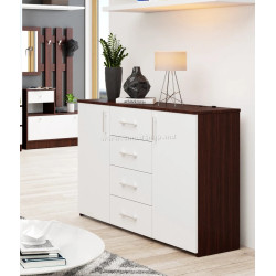 Tumba Akord K45 2D4SZ (Wenge/White)