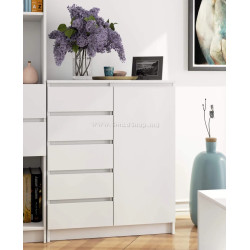 Тумба Akord K80 1D 5SZ (White)