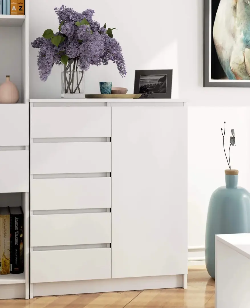 Тумба Akord K80 1D 5SZ (White)