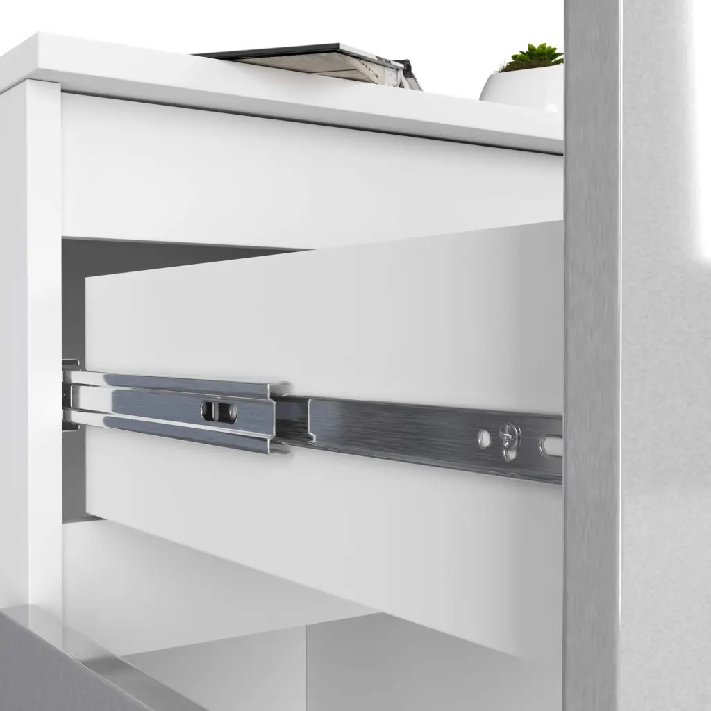 Tumba Akord K80 2D 1SZ (Metallic Gloss/White)