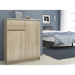 Tumba Akord K80 2D 1SZ (Sonoma Oak) Thumb