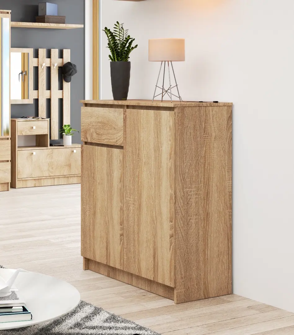 Tumba Akord K80 2D 1SZ (Sonoma Oak)