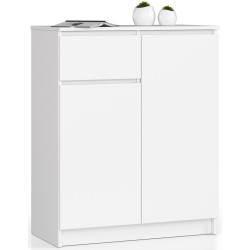 Тумба Akord K80 2D 1SZ (White) Thumb