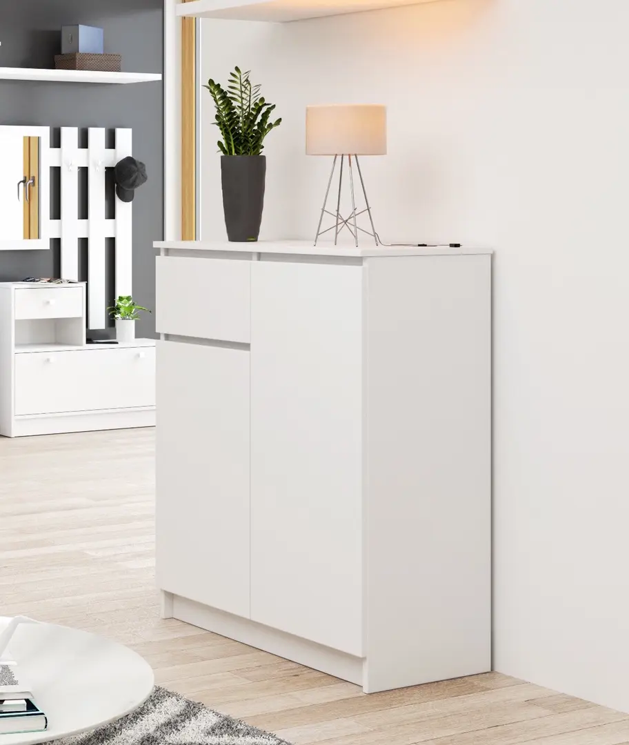 Тумба Akord K80 2D 1SZ (White)