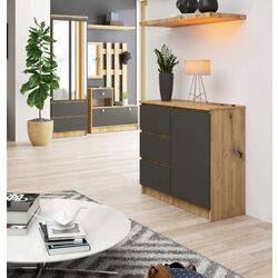 Tumba Akord K80 Jerry 1 3S (Artisan Oak/Graphite-Grey)