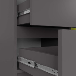 Тумба Akord K80 Jerry 1D 3SZ (Graphite Grey) Thumb