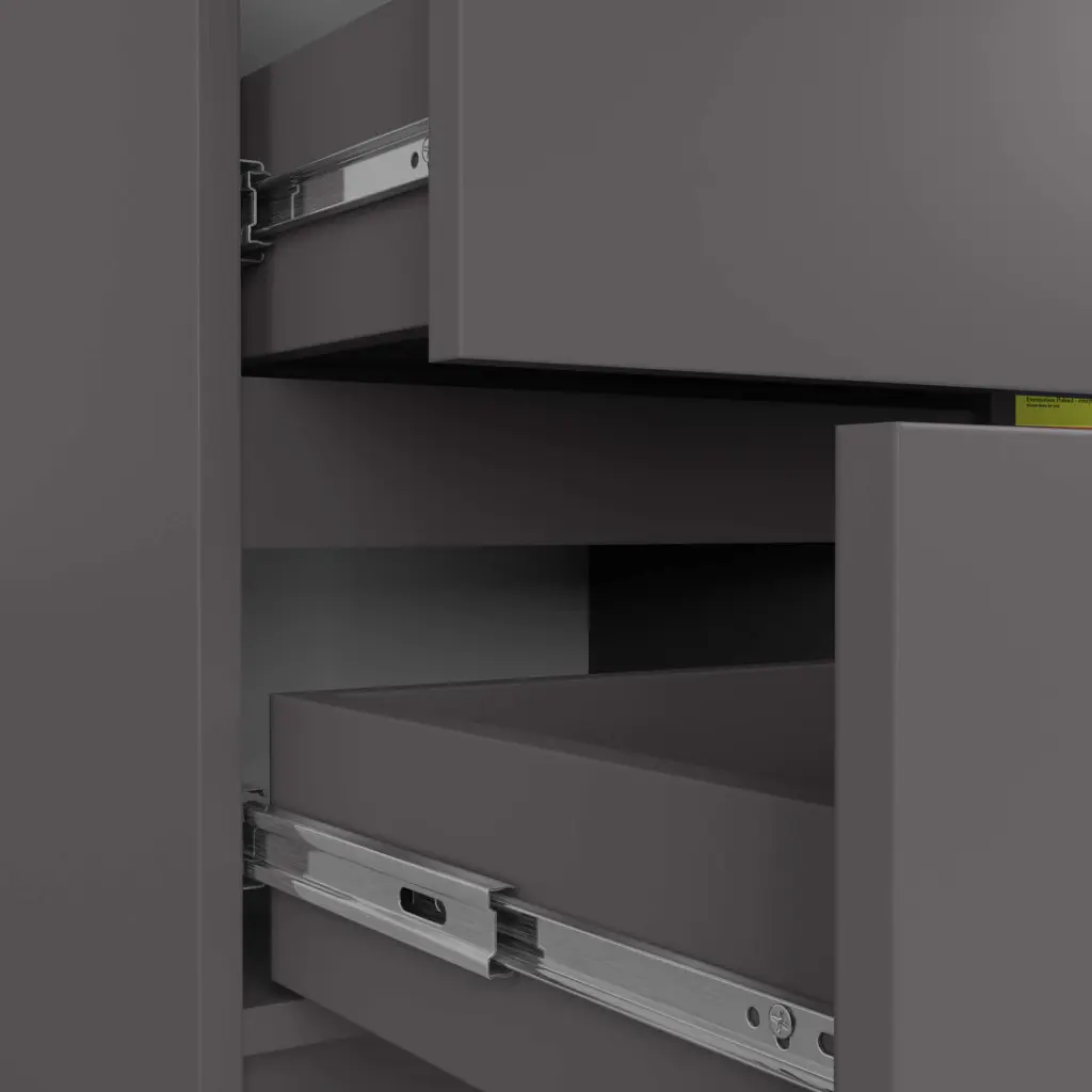 Тумба Akord K80 Jerry 1D 3SZ (Graphite Grey)