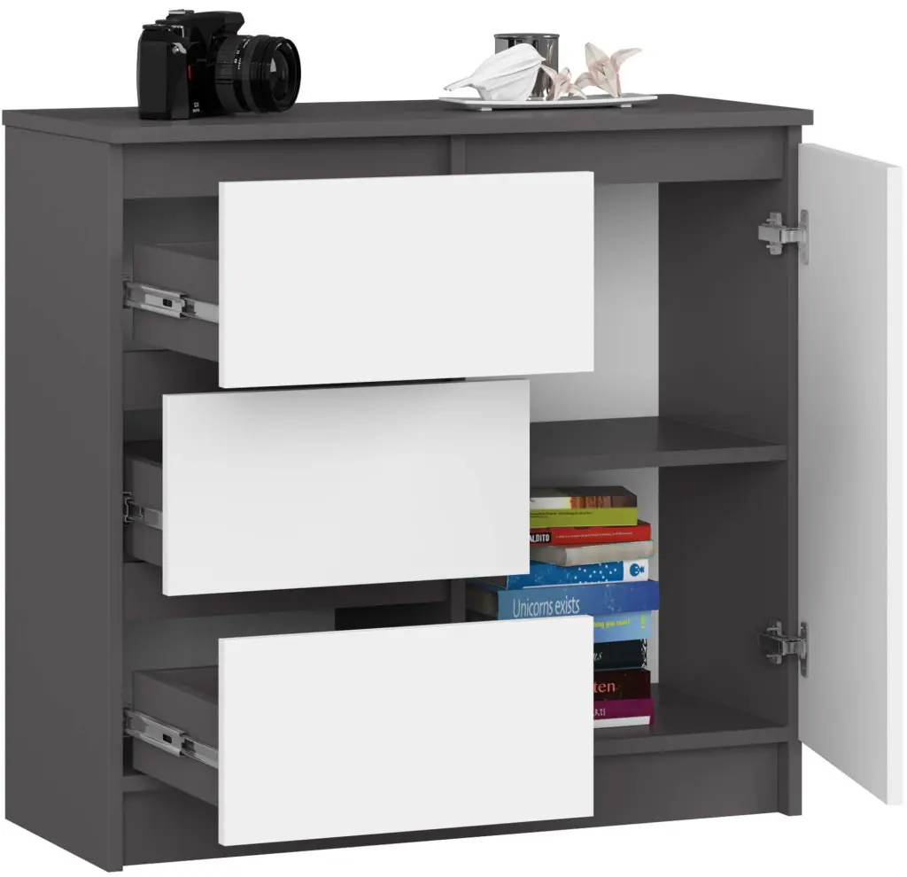 Tumba Akord K80 Jerry 1D3SZ (Graphite Gray/White)