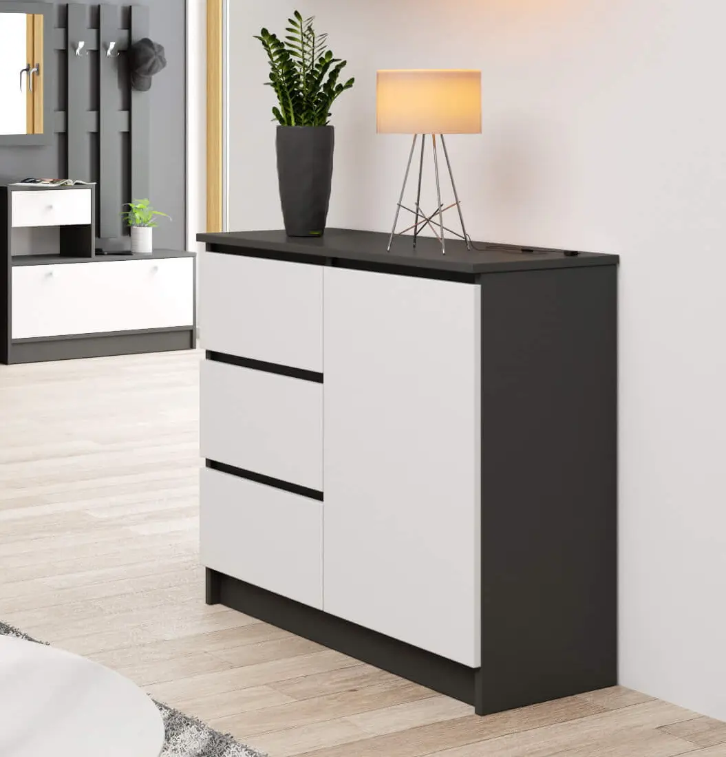 Tumba Akord K80 Jerry 1D3SZ (Graphite Gray/White)