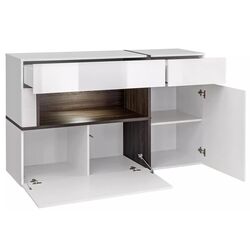 Tumba ASM Cross PEW CS SB (White/White Gloss/Perla Elm) Thumb