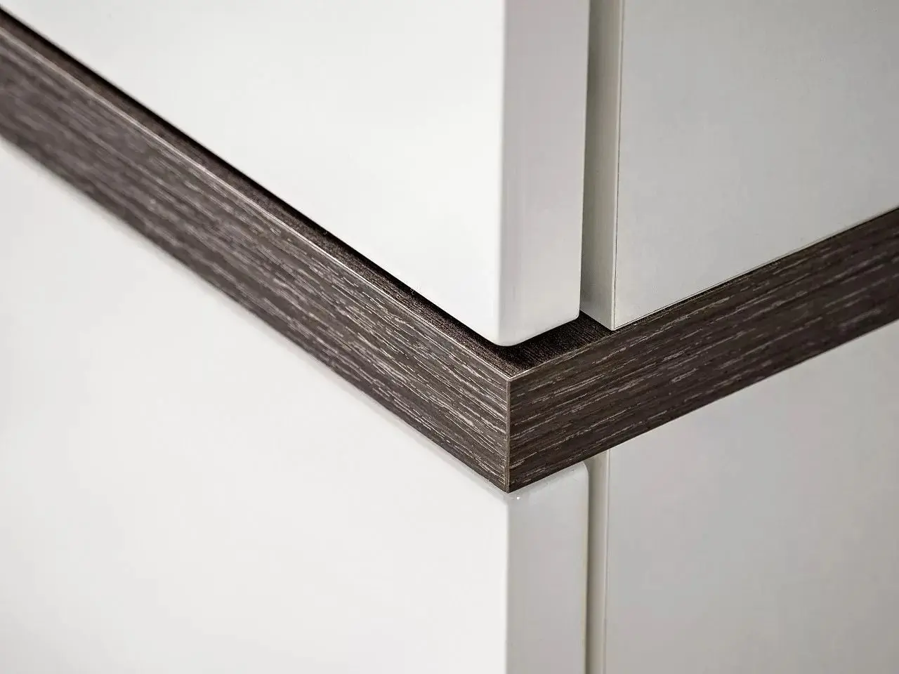 Tumba ASM Cross PEW CS SB (White/White Gloss/Perla Elm)