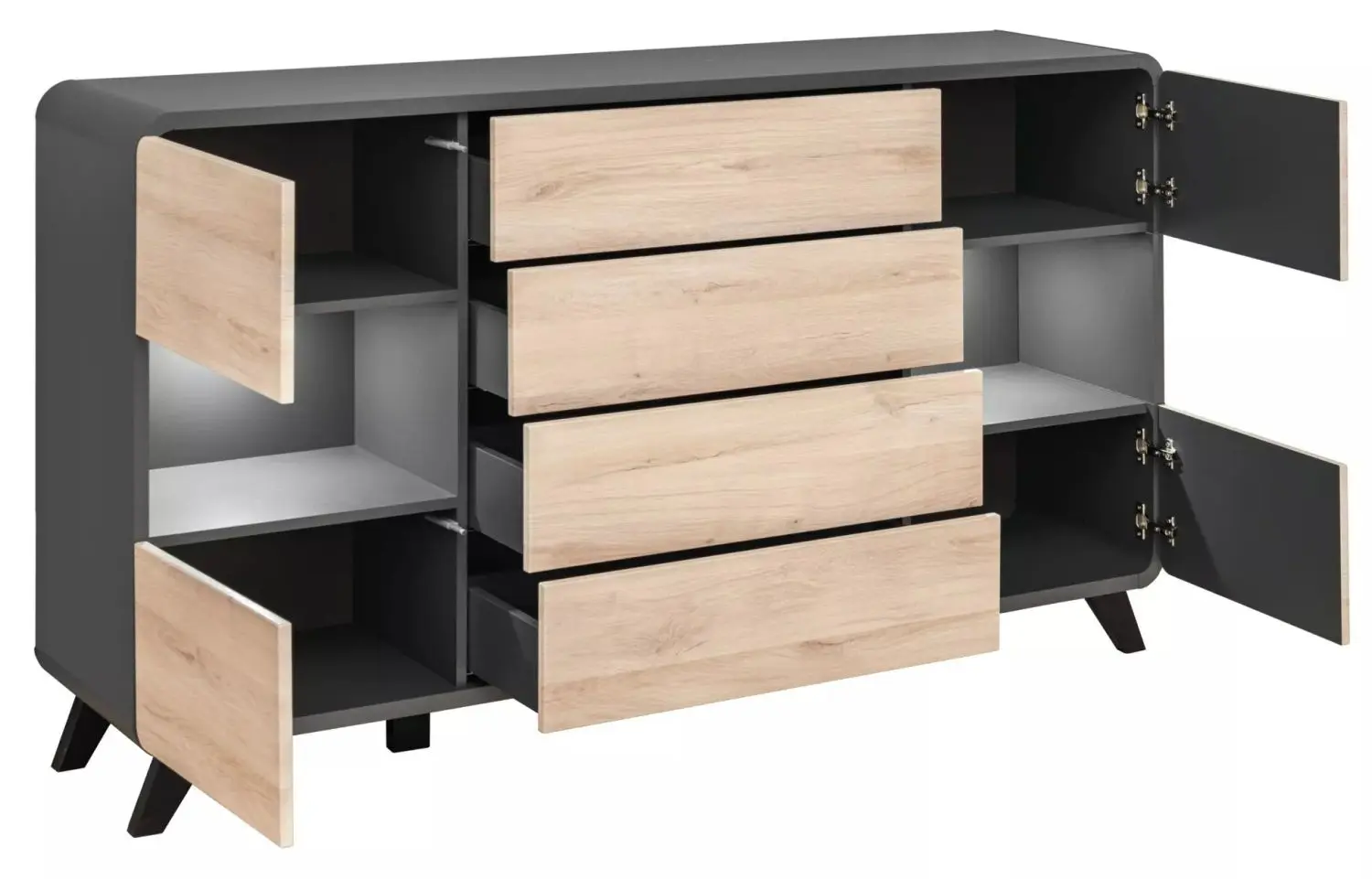 Tumba ASM Round ANRV RD SB (Anthracite/Kronberg Oak)