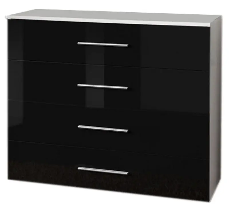 Tumba ASM WSH GO (Black Gloss/White Matt)