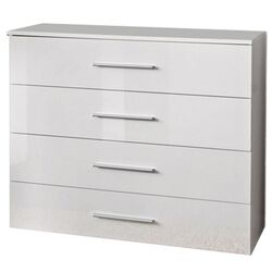 Comoda ASM WWH GO (White Gloss/White Matt)