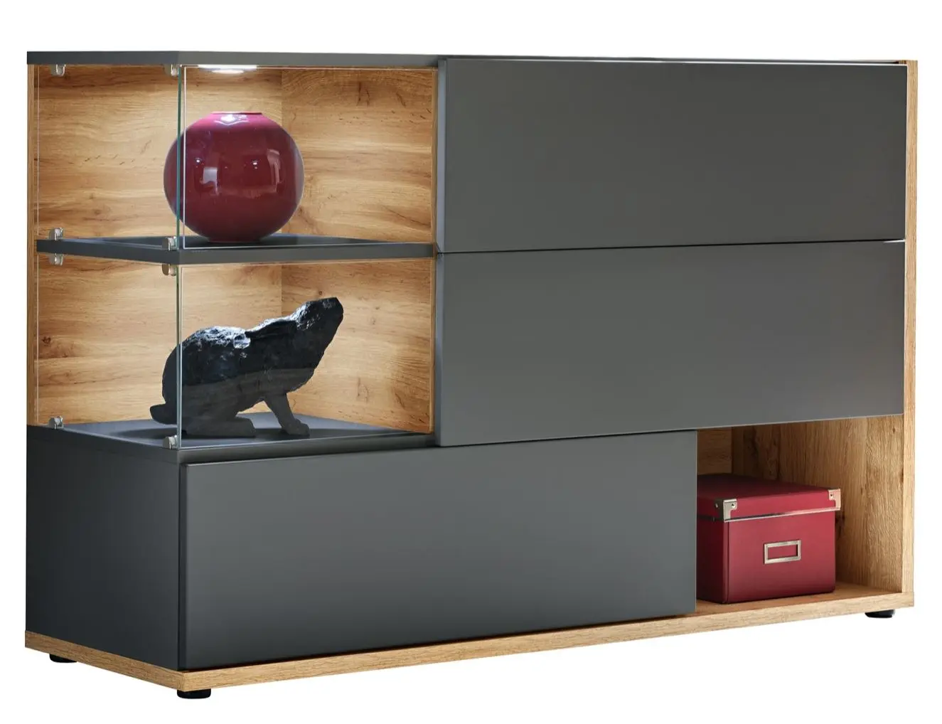 Tumba ASM Silk ANWT SKS (Anthracite/Wotan Oak)