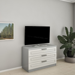 Комод Bafimob КФY-90 3 ящика (Grey/Stone Oak)