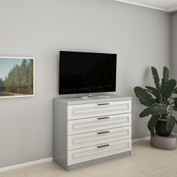 Комод Bafimob КФY-90 4 ящика (Grey/Stone Oak)