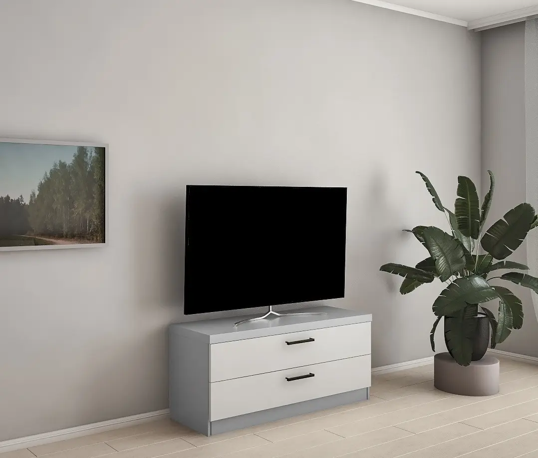 Комод Bafimob КY-90 2 ящика (Grey/Light Grey)