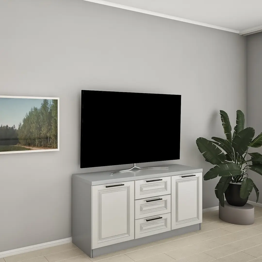 Тумба Bafimob БФY-150 3 ящика (Grey/Stone Oak)